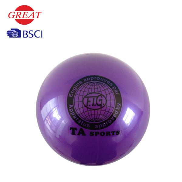 Quality 16cm Rhythmic Gymnastics Ball Environmentally Friendly Meet FIG Standard wholesale