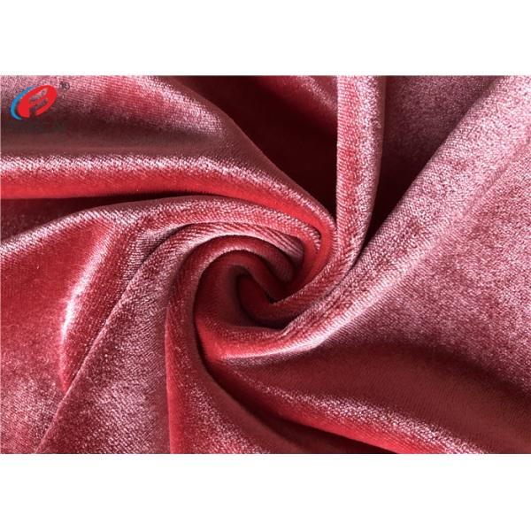 Shiny Fleece Stretch Polyester Spandex Velvet Fabric KS Velvet Fabric For Full
