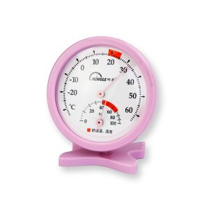 TH108 Metal Frame Wireless Mingle Thermometer Hygrometer 74*24mm Size