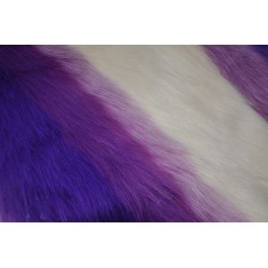 China fade color 150cm Long Hair Faux Fur，Create warm and luxurious winter fashion on sale