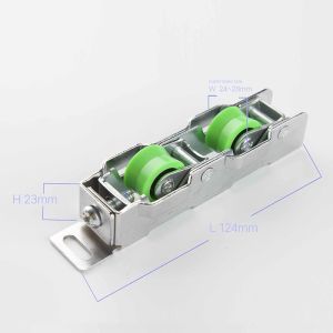 Modern Design Style Adjustable Double Pulley Sliding Gate Door Roller for