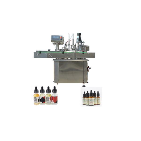 Screw Capping Lipstick Filling Machine , Stainless Steel Peristaltic Filling