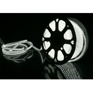 220V Super Slim 2835 High Power Led Strip Lights 6W Per Meter IP65 Easy