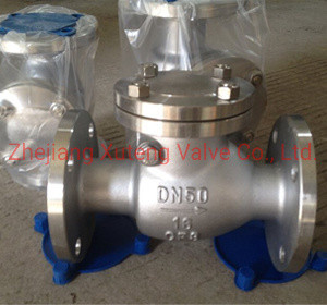 Flang Swing Check Valve H44W-16P with Reversing Flow Direction and Swing