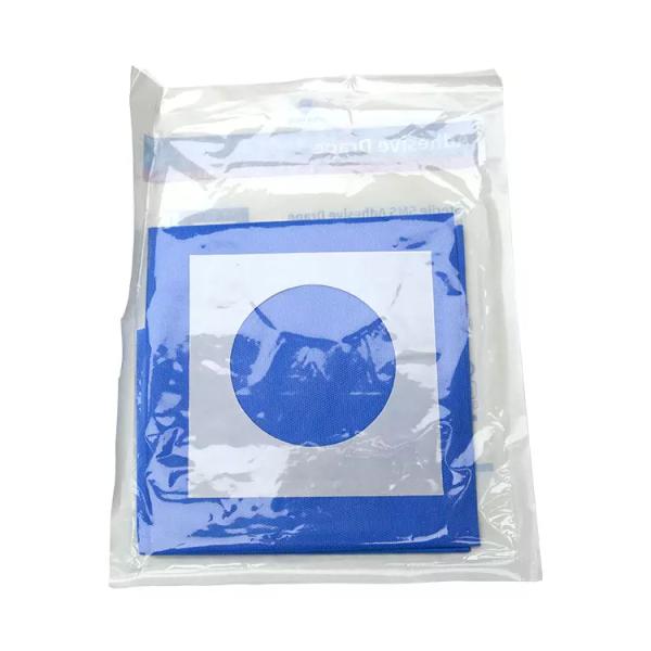 Disposable Surgical Angiography Drape EOS Sterile Color Blue Customized Size