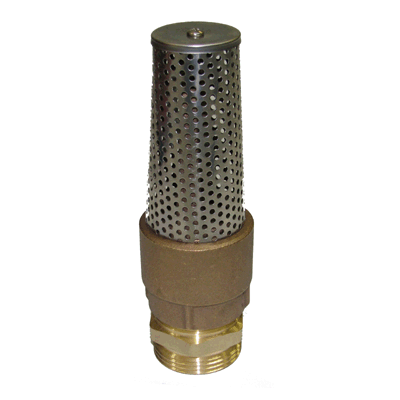 Threaded Bore Suction Industrial Water Strainers Longer Style With Galvanized Steel