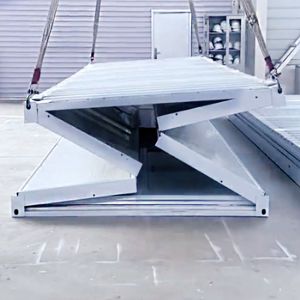 Q235B Steel Grade Folding House Container with All Edges Sealed by Waterproof