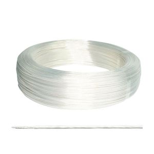 Cheap Silver Plated High Temp Wire Transparent Color 12 14 16 18 Gauge for sale