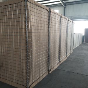 China Hot Dipped Galvanized Gabion Hesco Heavy Duty Stackable on sale