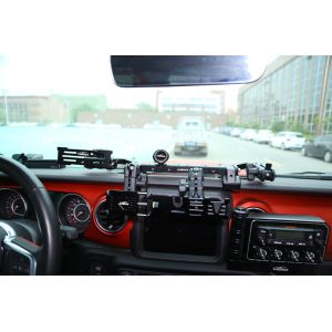 Universal Installation Aluminum Alloy Center Console Bracket for Jeep Wrangler