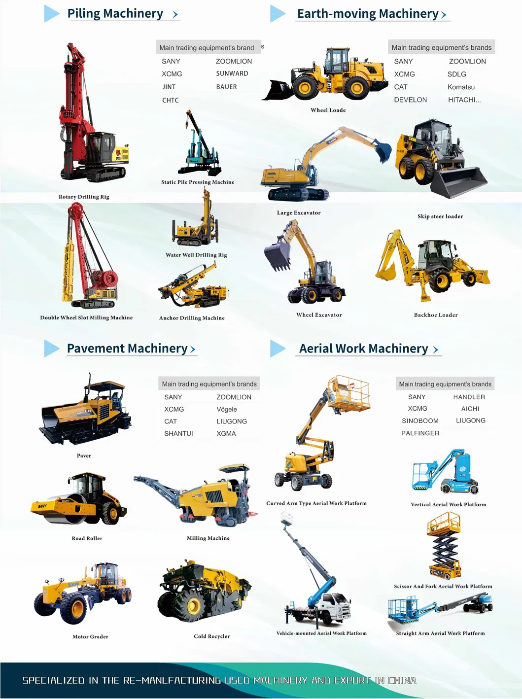 Sany 56m Pump Truck 2020 Used Concrete Boom Pumping Tool Pumps