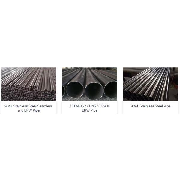 SS 904L Tubing, SS 904L Pipe, 904L Stainless Steel Pipe / Seamless Pipe Welded Pipe