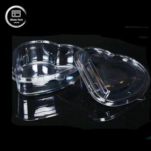 Disposable Blister Transparent PP Plastic Tray, 6-Cavity Packaging For Chocolate