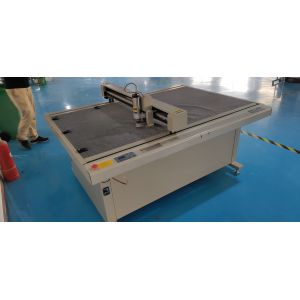 Affordable Blue Frame Silver Case Template Cutting Machine for Kraft Cutting