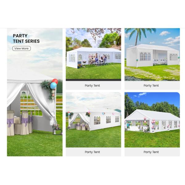 Outdoor Tents Marquee Tent With Sidewalls For Events Wedding Party Tents