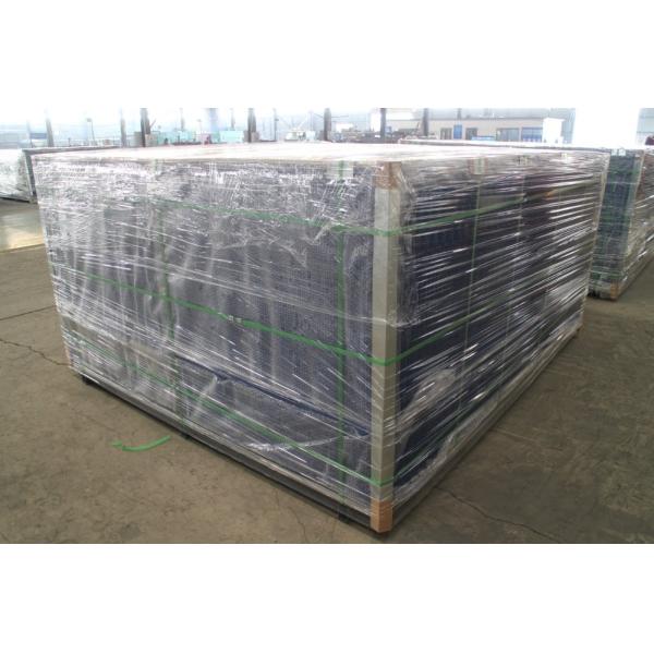 5mm Wire Diameter 3d Panel Fence , Green Color Welded Metal Fence Powder Coated