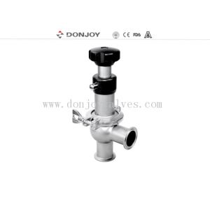 SS316L Manual Adjustable Regulating Valves With Tri Clamp End