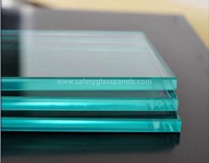 China Patterned Flat Clear Float Glass 12mm For Shop Fronts / Folding Screens on sale