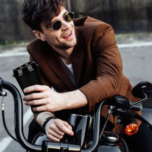 16oz BPA Free Personalized Reusable Plastic Coffee Cups With Lids