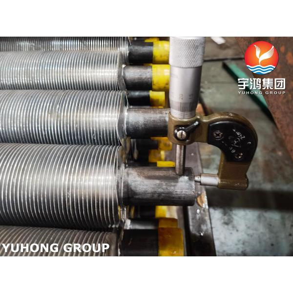 Extruded Finned Tube , ASTM A179 Carbon Steel Seamless Heat Exchanger Fin Tube