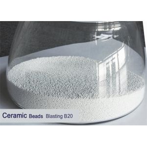 B20 Ceramicbeads in 25kgs barrels for Electroplating Paint blasting Pretreatment