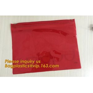 waterproof zip lock document bags,Top quality B4 A4 B5 A5 A6 zipper file bag pvc