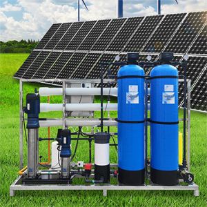 Cheap Sustainable Solar Powered Sea Water Desalination Machines Automated Eco Friendly for sale