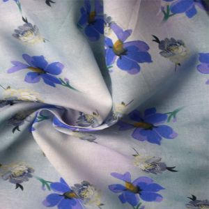 190GSM Imitation Cotton Dull Satin Spun Polyester Knitted Fabric