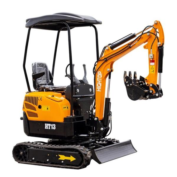 Quality 1.3T Hightop Mini Excavator With Upper Width 990mm And KOOP192 Engine wholesale