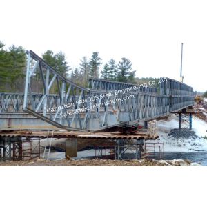 Customized Load Capacity Galvanized Steel Bridge For Construction Projects