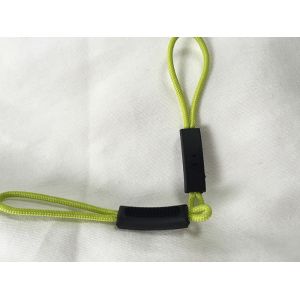 Creative Green Color Coat Zipper Pulls , Personalized Zipper Pulls For Jackets