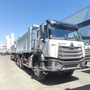 Best Condition 6*4 10tires Dump Truck Sinotruk Nx Hohan 30tons Mining Tipper