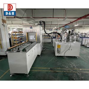 Vacuum Glue Potting Machine for Electronic Components in Manufacturing Plant