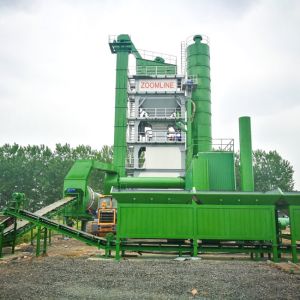 Cheap Compact Structure Stationary Asphalt Plant 200t/H 185t Weight 1 Year Warranty for sale