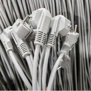 3 Pin EU Power Cord Plug VDE C13 Connector Extension Cable 16A 250V OEM