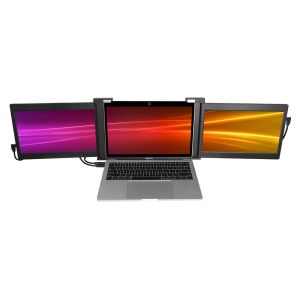China 2021 New USB C 1080P IPS HDR portable dual triple screen laptop monitor for laptop extension display on sale