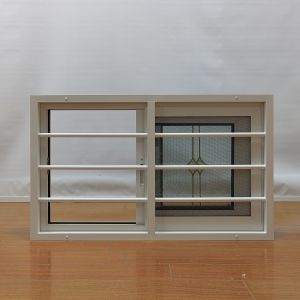 Double Tempered Glass Aluminium Sliding Windows Customized Window Good Sound