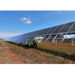 Simple Structure Single Axis Solar Tracker Solar Tracking System