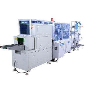 YANUO Eight Servo Earloop Face Mask Machine 1T Fully Automation