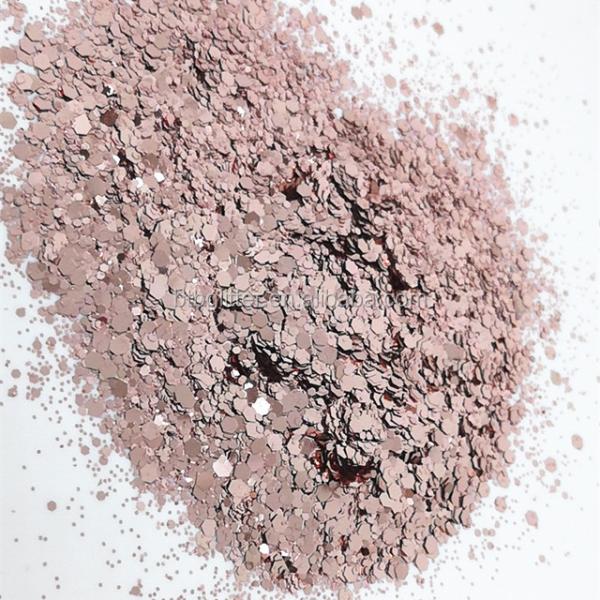 Craft Beauty Nail Art High Sparkling Iridescent Chunky Glitter 1kg Shapes Glitter Bulk for Wedding Party Event Decoration