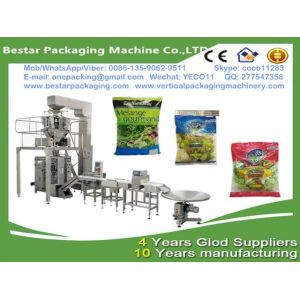green leafy vegetable salad weighting and filling machine ,all kind of