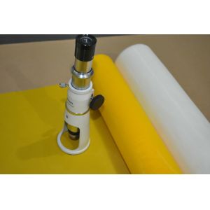 Plain Weave Screen Printing On Polyester Fabric / 110 Monofilament Polyester