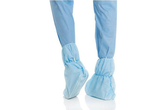 Quality Economical Dust Proof Disposable Shoe Covers Lightweight With Elastic Ankle wholesale