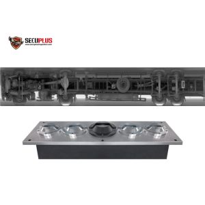 Fixed RS422 100W Vehicle Bottom Scanning System 4LEDs