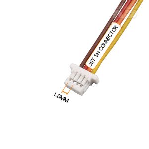 KS SHR-04V-S-B 4 Pin 1.0mm Pitch Plastic Connector Wire Harness JST SH custom