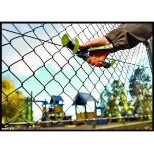 Cheap 50mm x 50mm hurricane Fence Supplier ,Hot Dipped Galvanized ,Hurricane Chain Wire Fence for sale