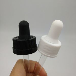 120ml Transparent Glass Liquid Dropper Bottles With Screw Cap
