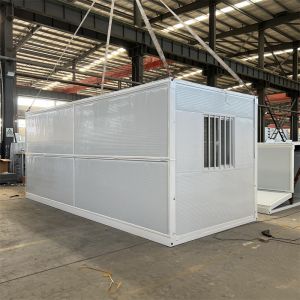 Popular and Well-Received Worldwide Folding Container House with Steel Structure and Bending Steel Plate