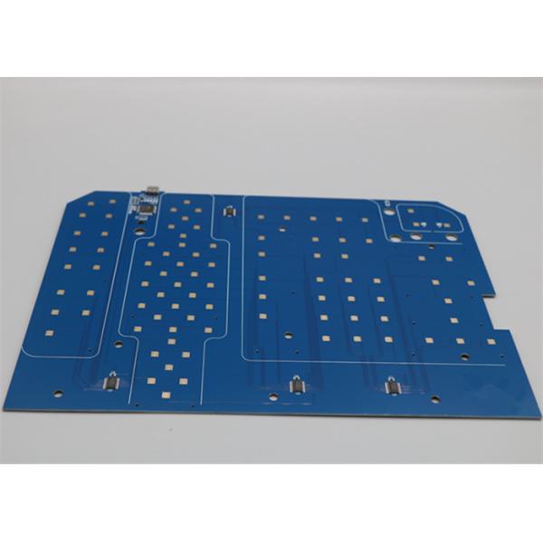 Blue Soldermask 1OZ 4 Layer pcb factory pcb assembly shenzhen printed circuit