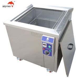 Heat Exchanger Ultrasonic Vessel Cleaning Machine 260L Large Capacity Clean
